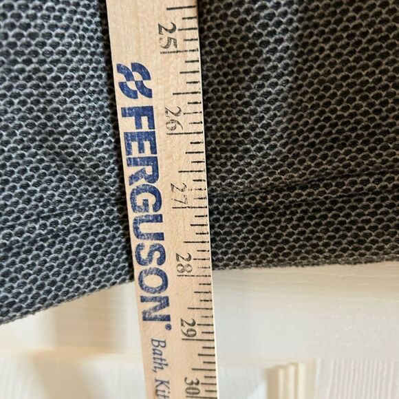 New Orvis Men Fleece Lined 1/4 Zip Pullover Black & White Medium - Picture 7 of 15